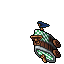 Green Rolling Barrel